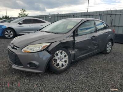 2014 Ford FOCUS SE, gray — VIN 1FADP3F27EL267669, Copart