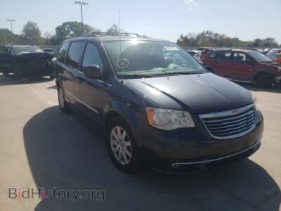 2013 Chrysler MINIVAN Town & COU, black — VIN 2C4RC1BG4DR744372, Copart