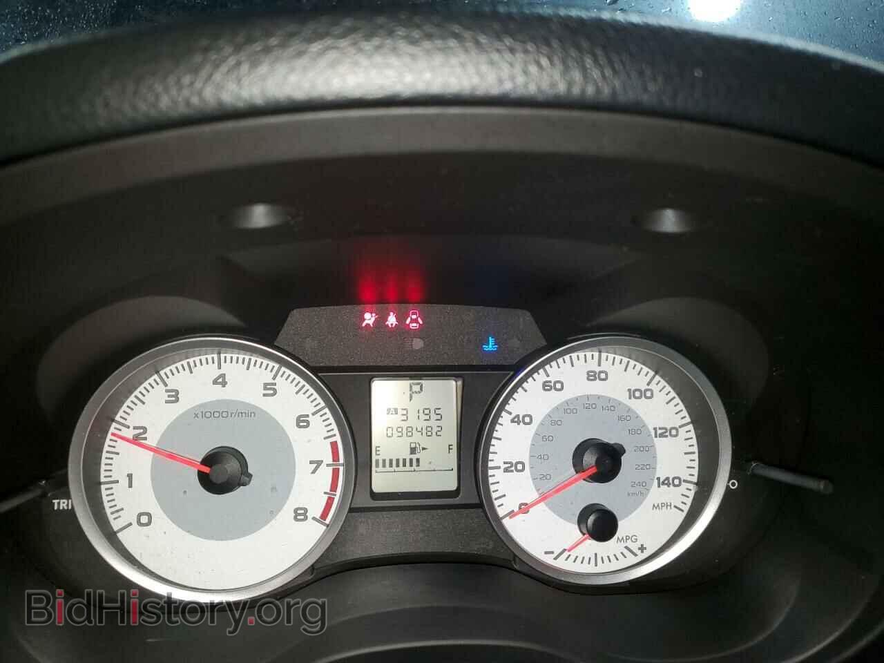 2012 SUBARU IMPREZA - VIN: JF1GPAC64CH205641 - Фото 9