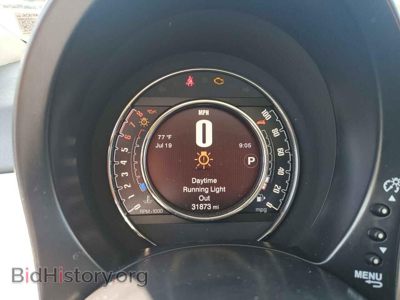 2017 FIAT 500 - VIN: 3C3CFFCR4HT704794 - Фото 9