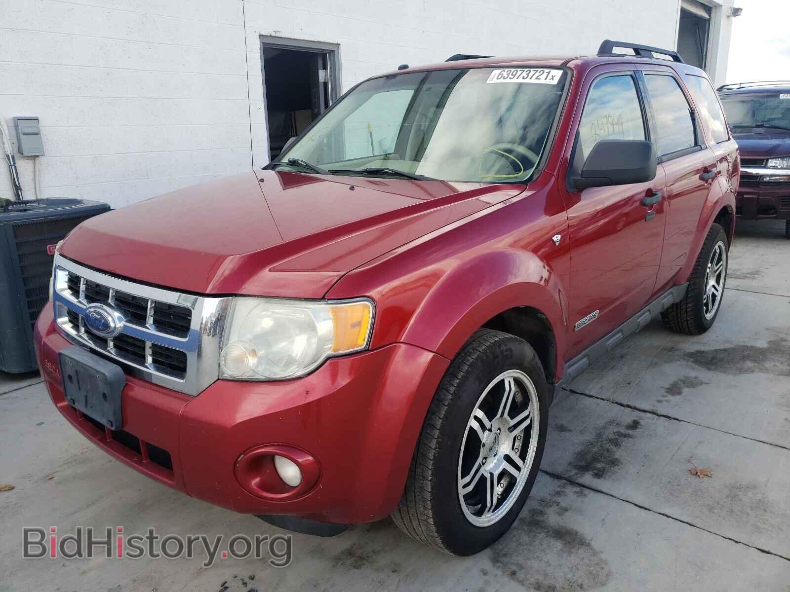 2008 FORD ESCAPE - VIN: 1FMCU93168KD06058 - Фото 2