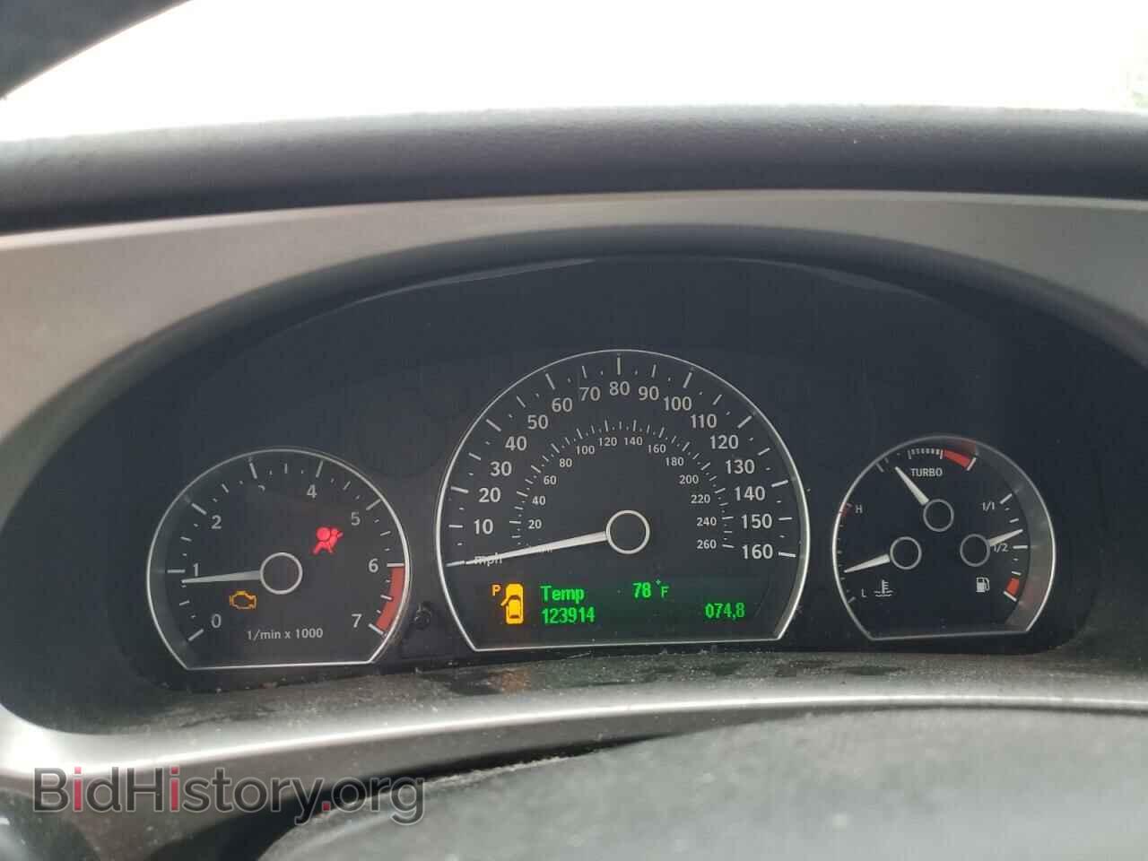 2008 SAAB 9 5 - VIN: YS3EH59G483510625 - Фото 9