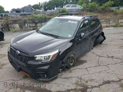2020 Subaru FORESTER Forester S, черный — VIN JF2SKARC0LH558895, Copart