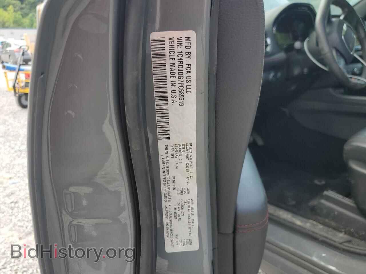 2023 DODGE DURANGO - VIN: 1C4RDJDG7PC689519 - Фото 13