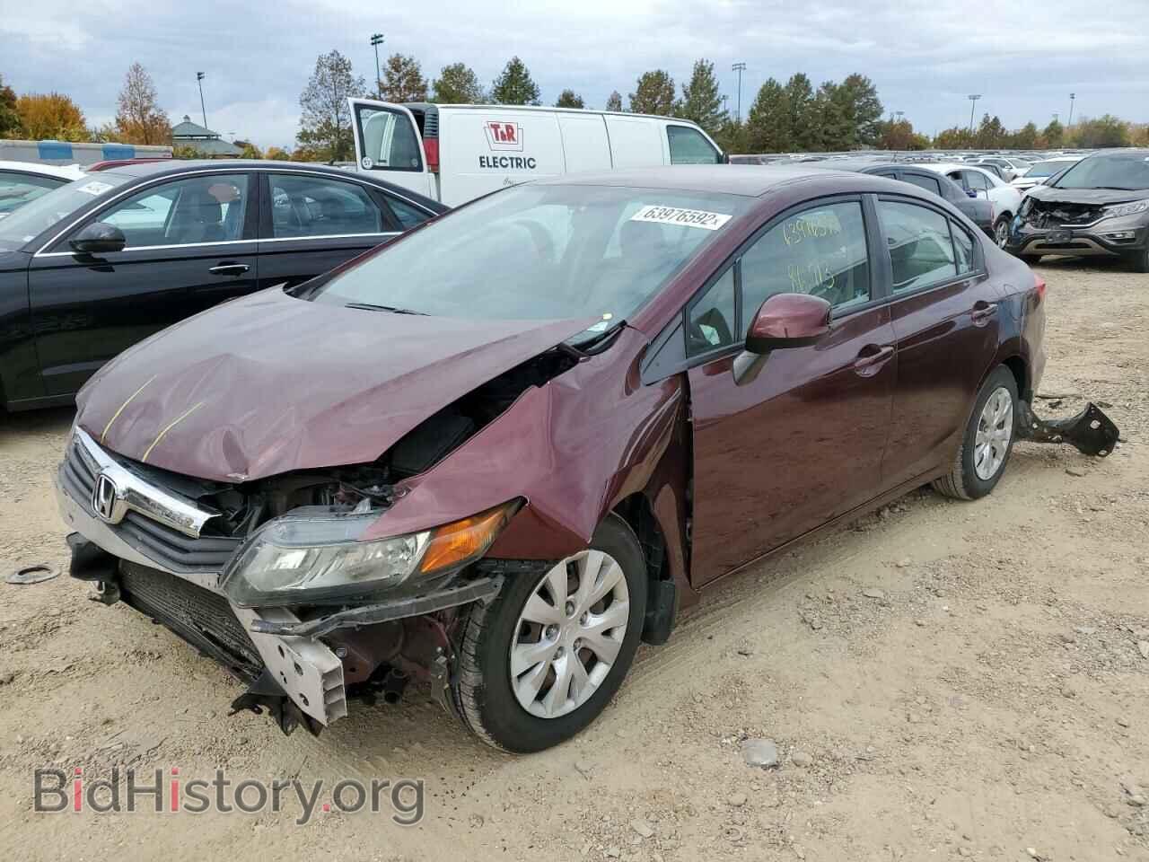 2012 HONDA CIVIC - VIN: 19XFB2F51CE098504 - Фото 2