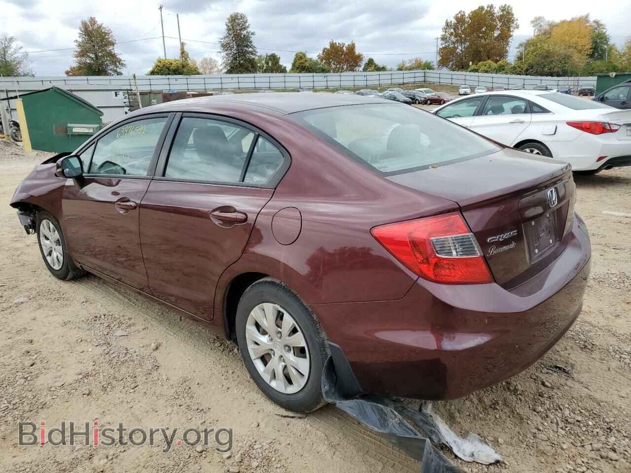 2012 HONDA CIVIC - VIN: 19XFB2F51CE098504 - Фото 3