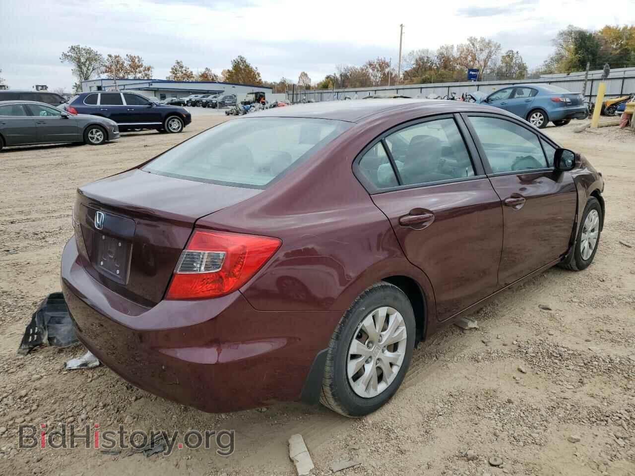 2012 HONDA CIVIC - VIN: 19XFB2F51CE098504 - Фото 4