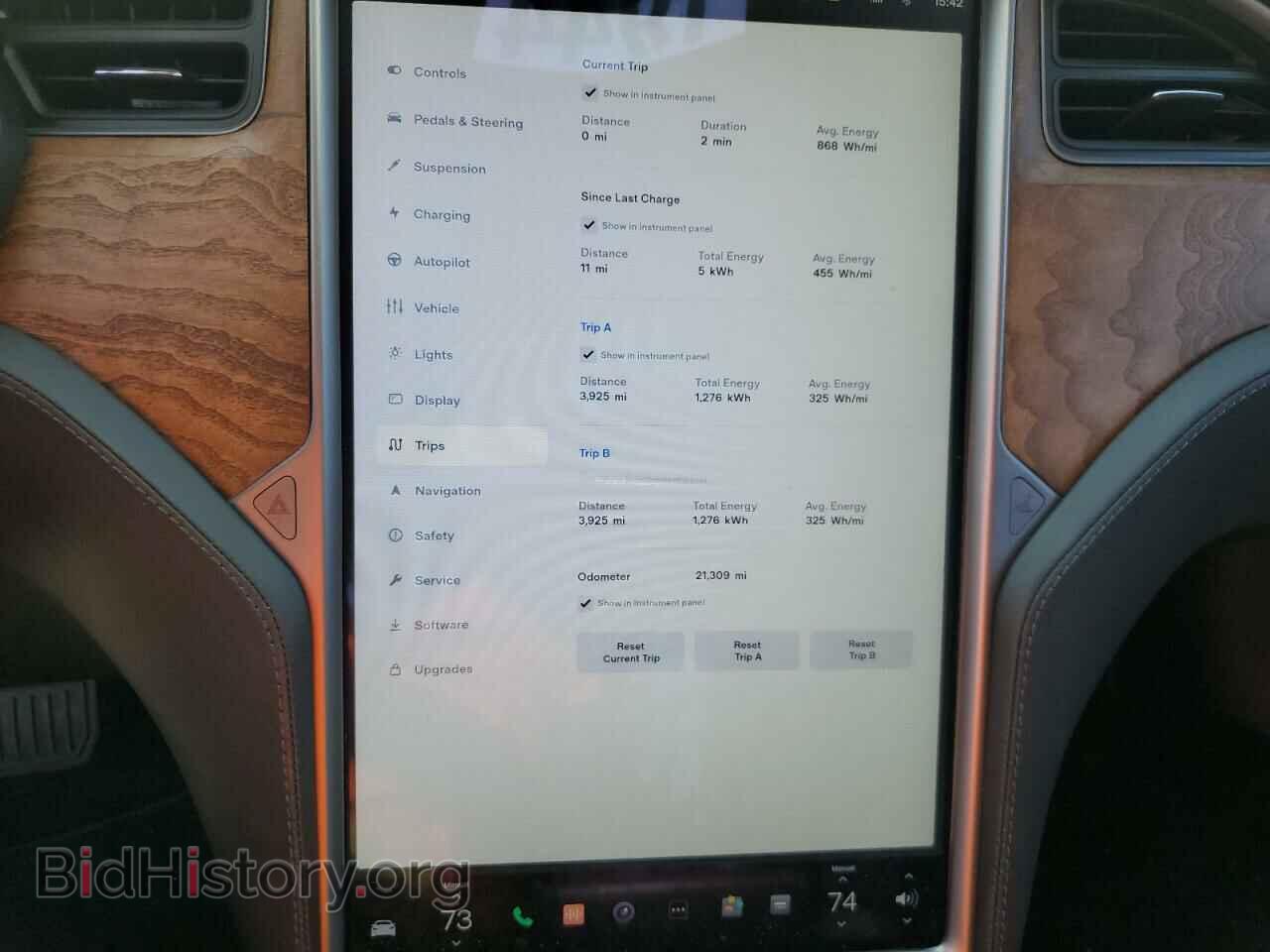 2020 TESLA MODEL S - VIN: 5YJSA1E25LF352129 - Фото 9