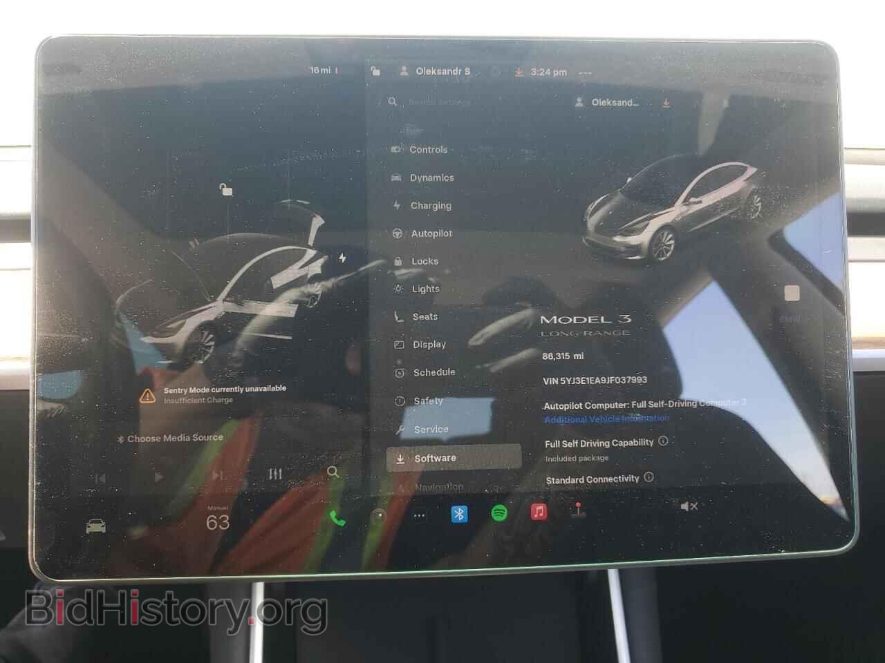 2018 TESLA MODEL 3 - VIN: 5YJ3E1EA9JF037993 - Photo 9