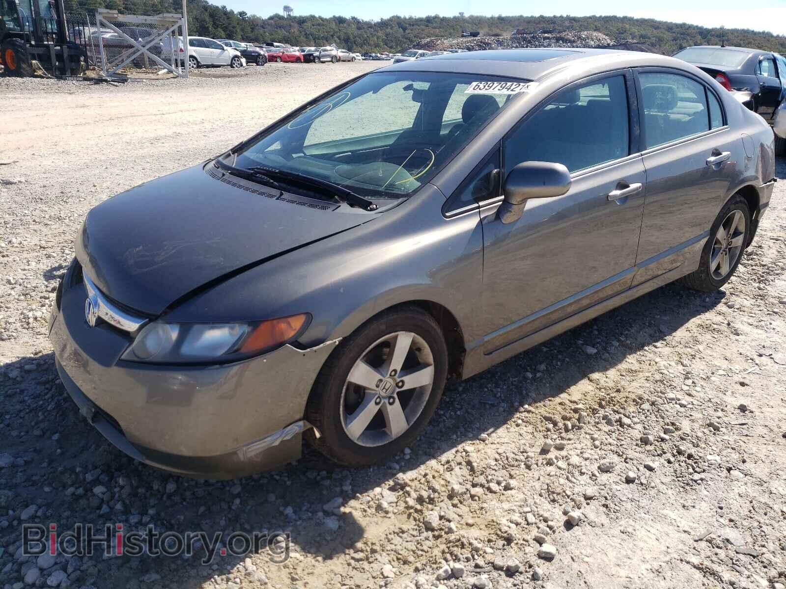 2007 HONDA CIVIC - VIN: 1HGFA16807L000889 - Фото 2