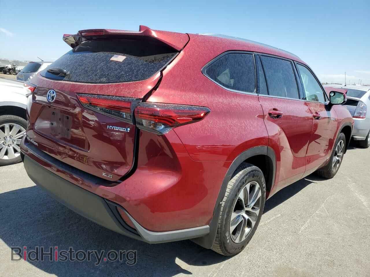 2021 TOYOTA HIGHLANDER - VIN: 5TDHBRCHXMS059868 - Фото 3
