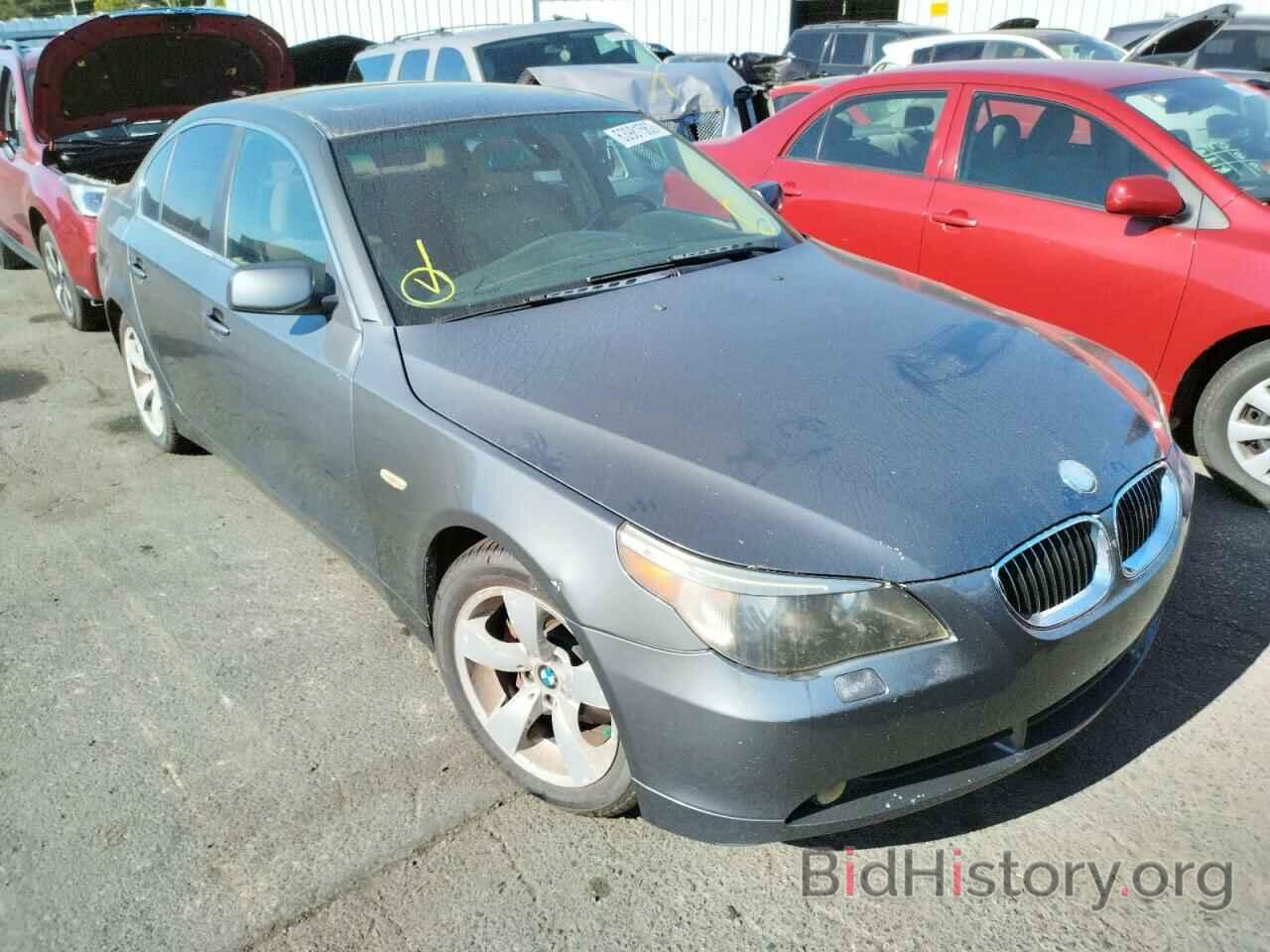 Photo WBANE53506CK86285 - BMW 5 SERIES 2006