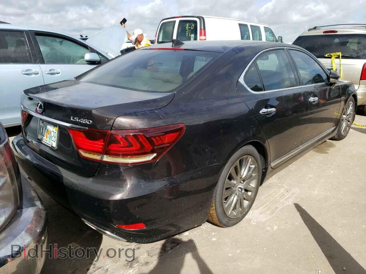 2015 LEXUS LS460 - VIN: JTHBL5EF7F5138008 - Фото 4