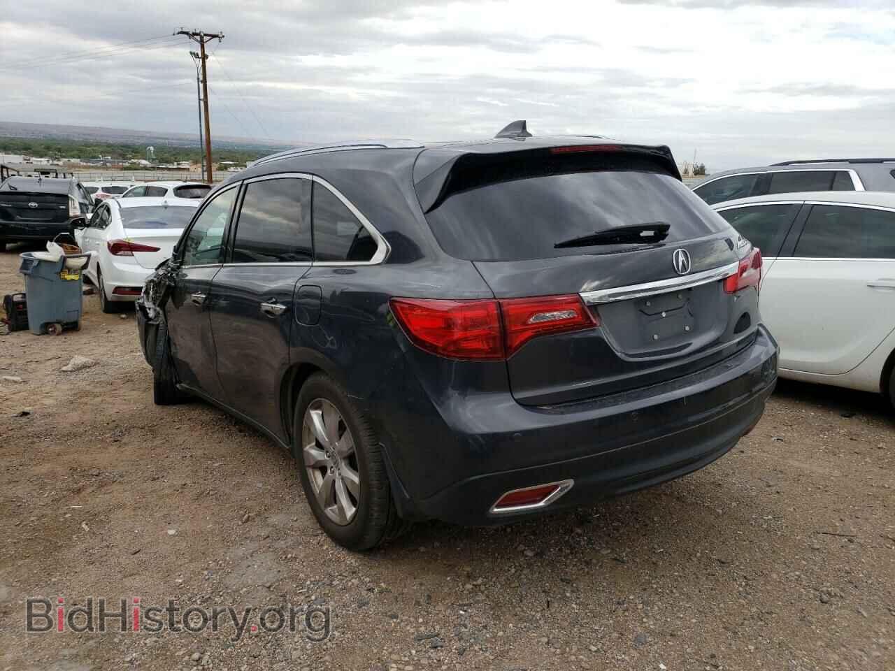 2016 ACURA MDX - VIN: 5FRYD3H92GB016254 - Фото 2