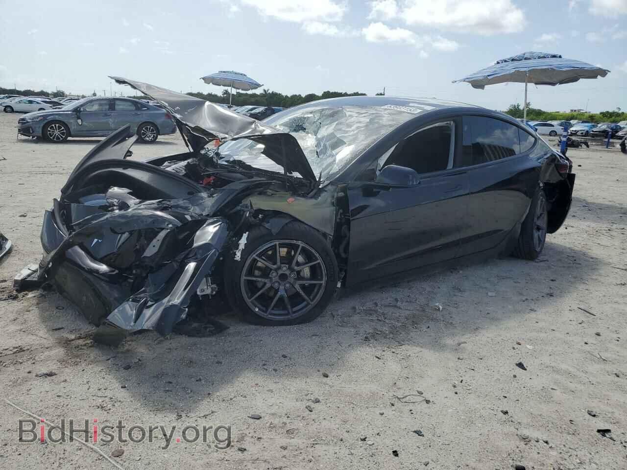 Photo 5YJ3E1EA8MF090947 - TESLA MODEL 3 2021