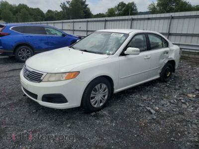 2010 Kia OPTIMA LX, белый — VIN KNAGG4A83A5381396, Copart