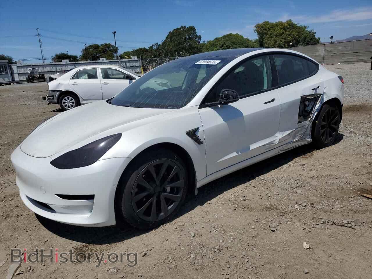 Photo 5YJ3E1EA3MF997055 - TESLA MODEL 3 2021