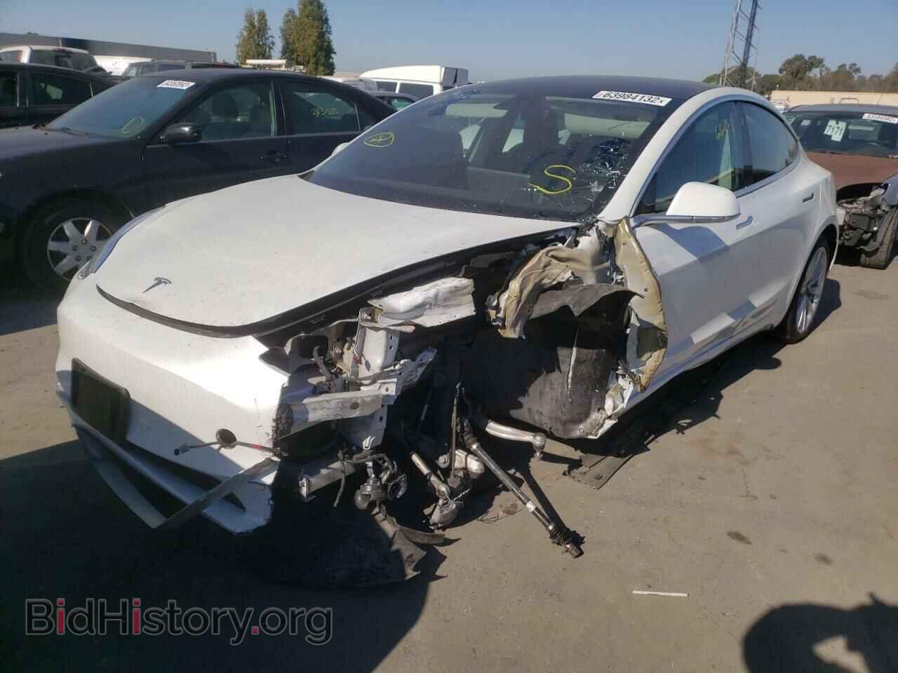 2019 TESLA MODEL 3 - VIN: 5YJ3E1EB6KF454207 - Photo 2