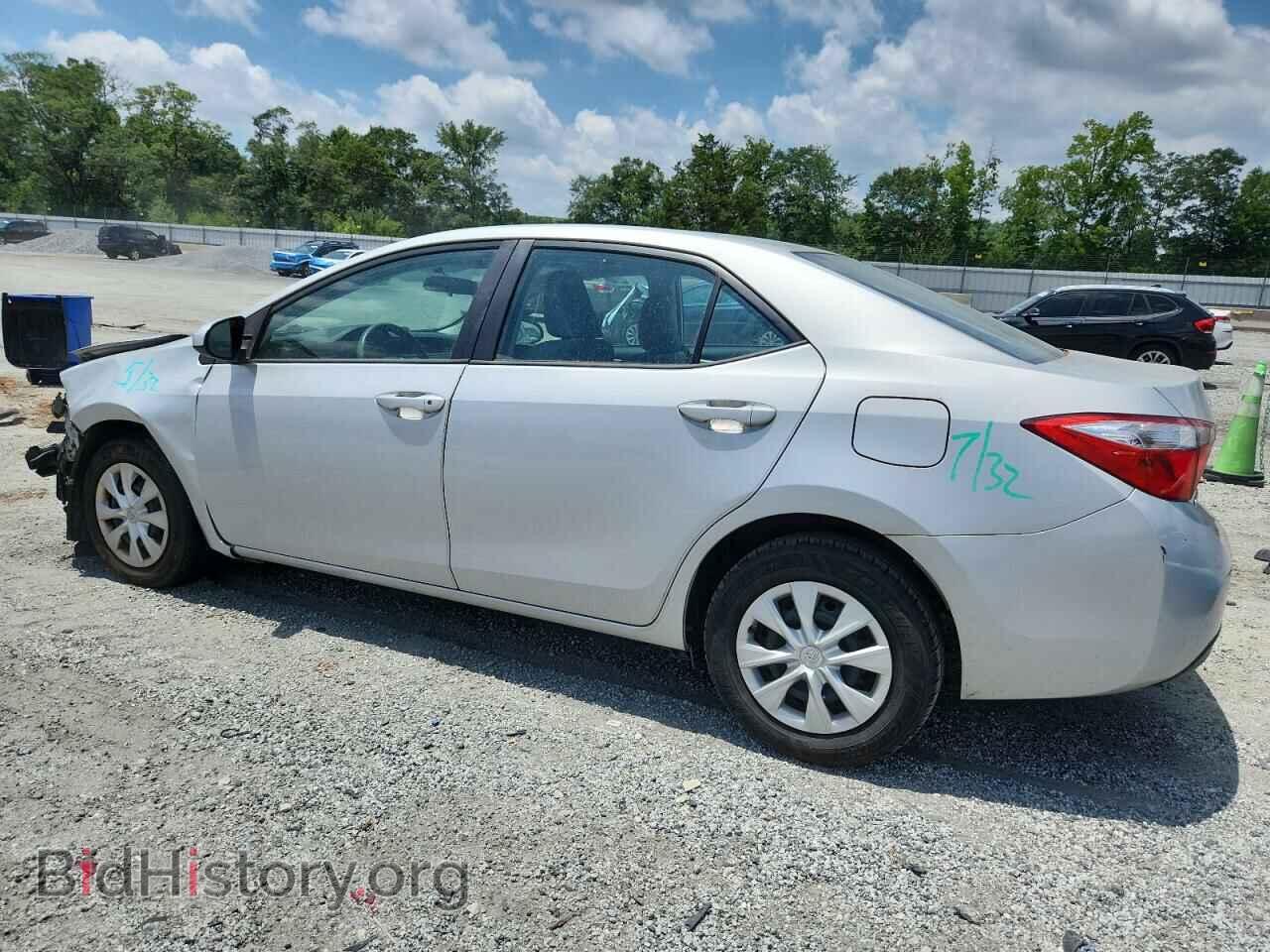 2014 TOYOTA COROLLA - VIN: 2T1BURHE7EC035570 - Фото 2