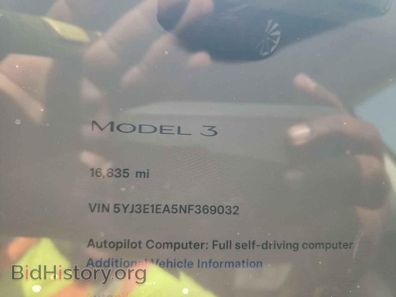 2022 TESLA MODEL 3 - VIN: 5YJ3E1EA5NF369032 - Photo 9