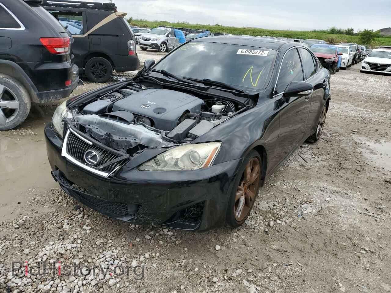 2012 LEXUS IS - VIN: JTHBF5C22C5181464 - Фото 2