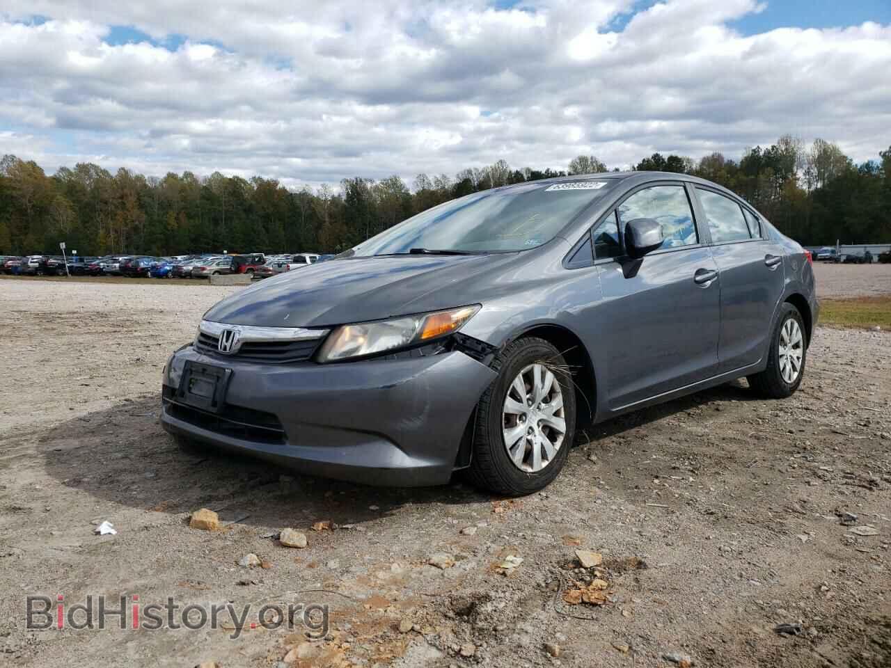 2012 HONDA CIVIC - VIN: 2HGFB2F55CH320290 - Фото 2