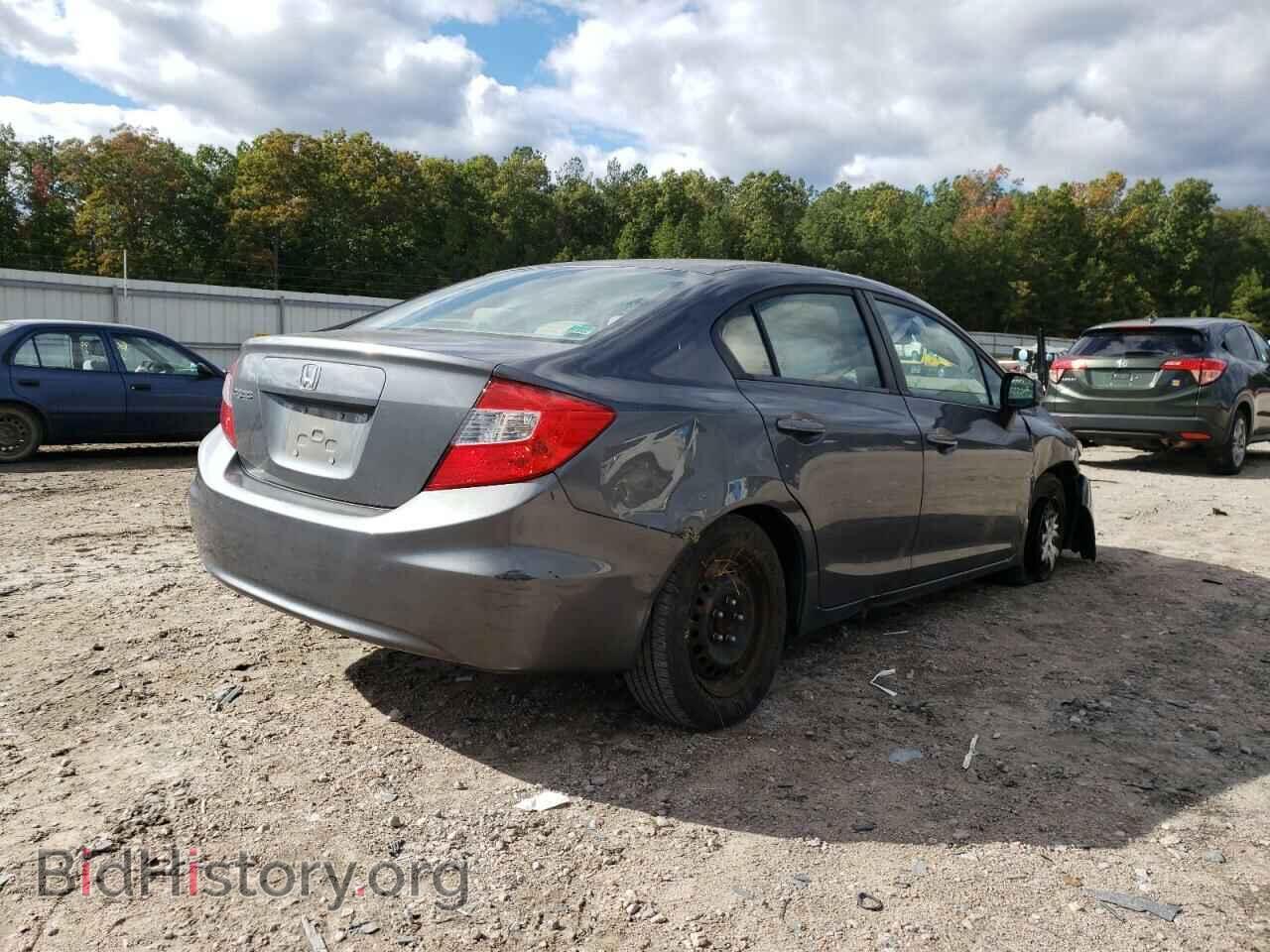 2012 HONDA CIVIC - VIN: 2HGFB2F55CH320290 - Фото 4