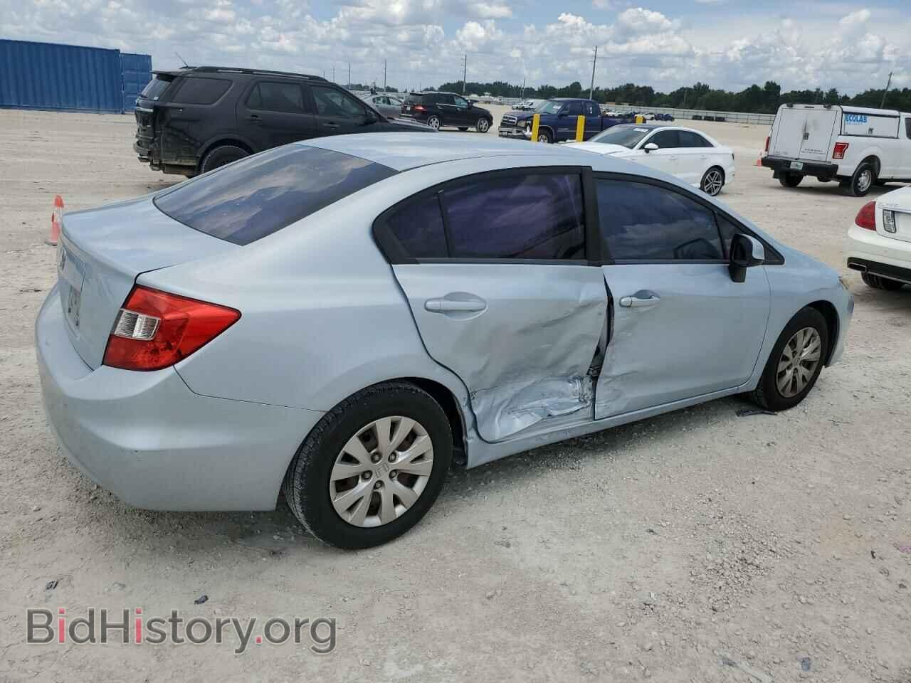 2012 HONDA CIVIC - VIN: 19XFB2F50CE046118 - Фото 3