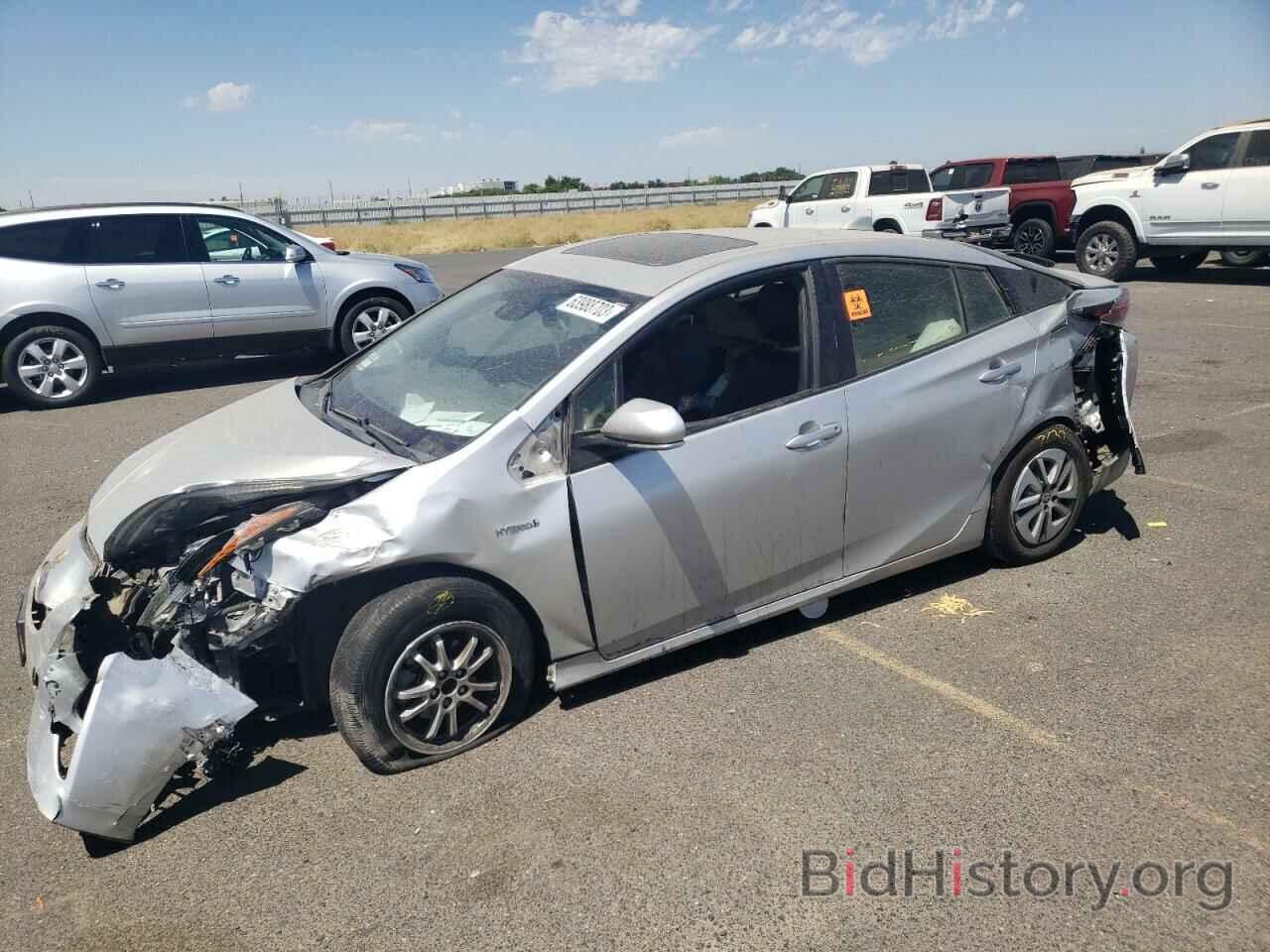 Photo JTDKARFU3J3062741 - TOYOTA PRIUS 2018