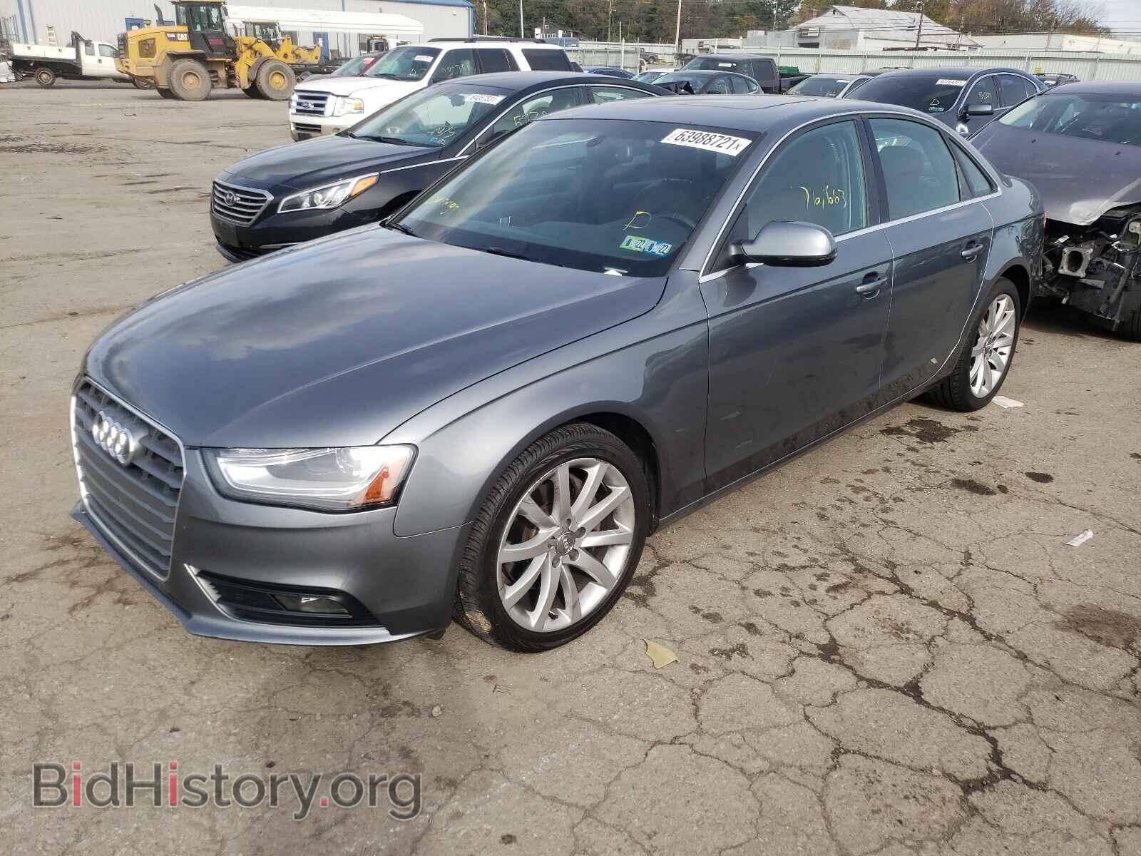 2013 AUDI A4 - VIN: WAUFFAFL3DA166459 - Фото 2
