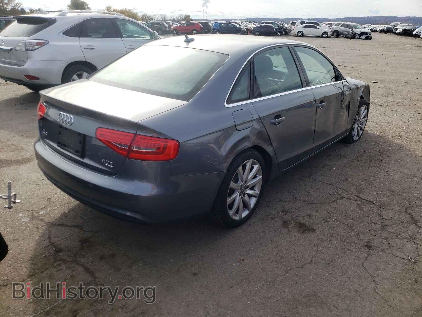 2013 AUDI A4 - VIN: WAUFFAFL3DA166459 - Фото 4