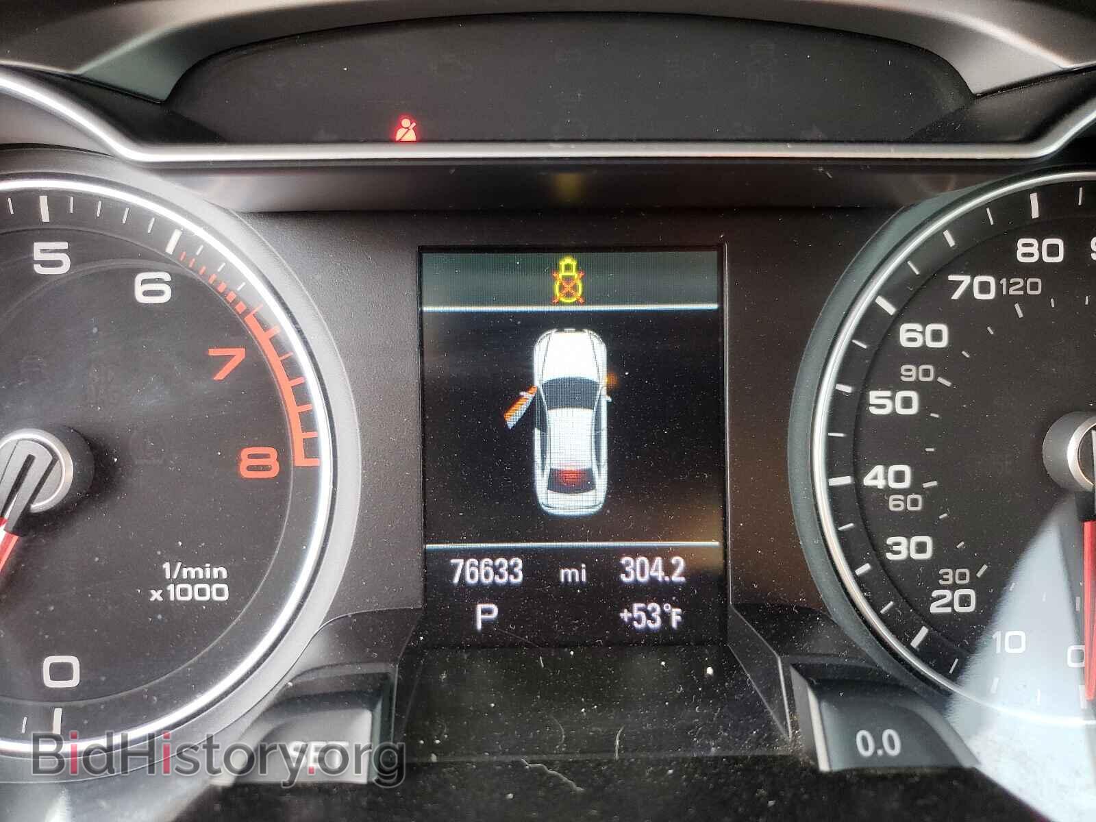 2013 AUDI A4 - VIN: WAUFFAFL3DA166459 - Фото 8