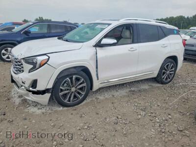 2020 GMC TERRAIN Denali, белый — VIN 3GKALXEX0LL314706, Copart