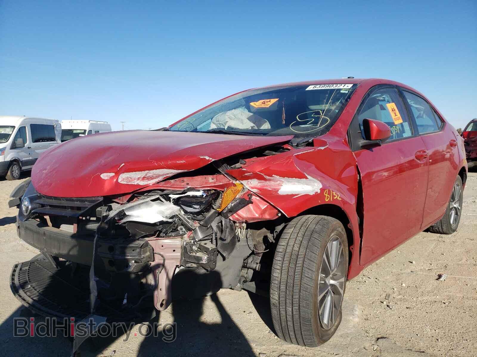 2016 TOYOTA COROLLA - VIN: 5YFBURHE3GP522221 - Фото 2