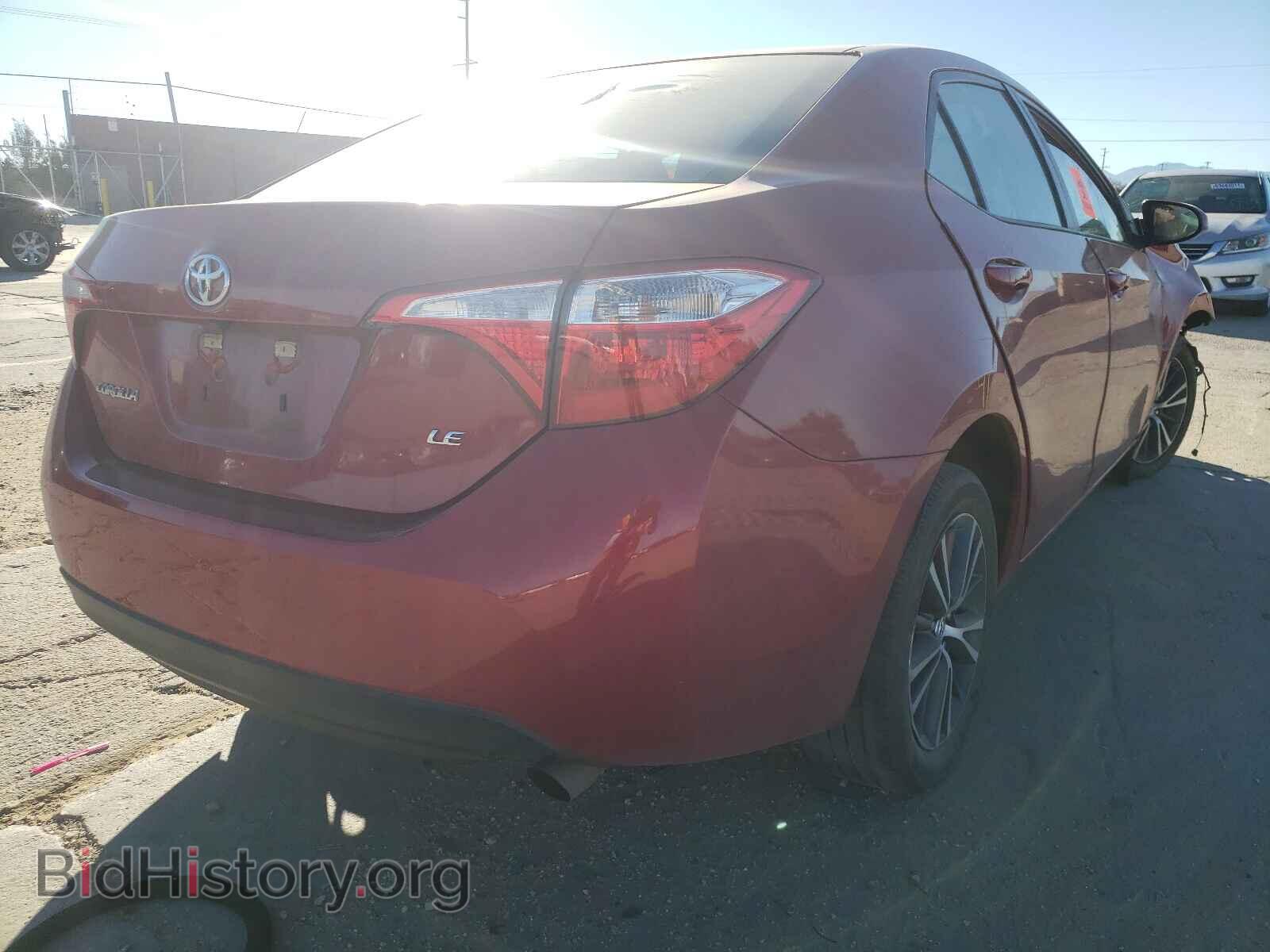 2016 TOYOTA COROLLA - VIN: 5YFBURHE3GP522221 - Фото 4