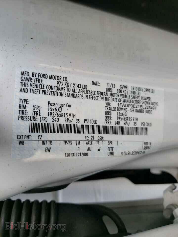 2014 FORD FOCUS - VIN: 1FADP3E21EL225497 - Photo 10