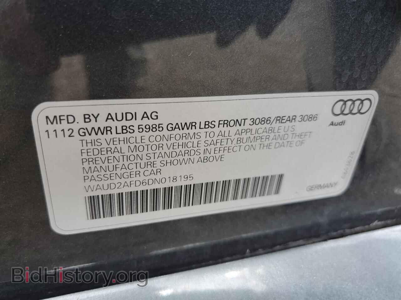 2013 AUDI S8 - VIN: WAUD2AFD6DN018195 - Photo 13