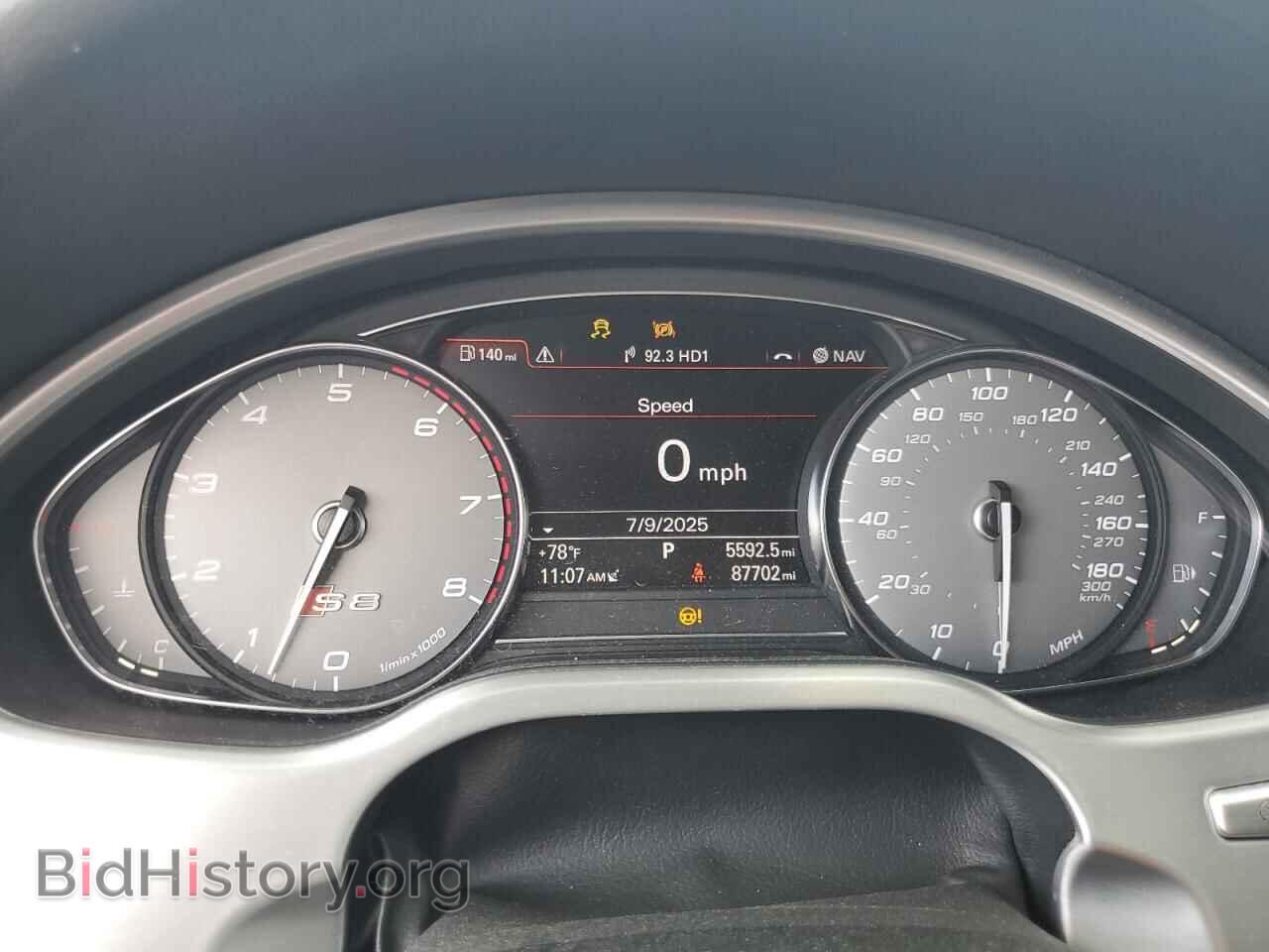2013 AUDI S8 - VIN: WAUD2AFD6DN018195 - Photo 9