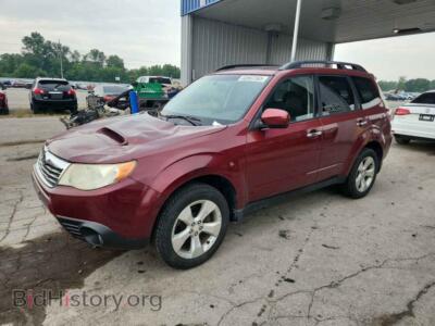 2009 Subaru FORESTER 2.5XT Limited, бордовый — VIN JF2SH66639H711675, Copart