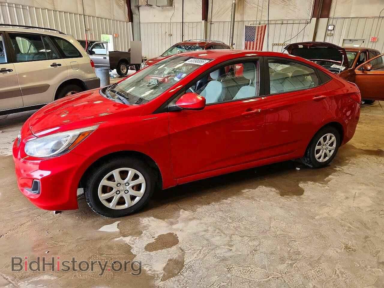 Photo KMHCT4AE9CU235527 - HYUNDAI ACCENT 2012