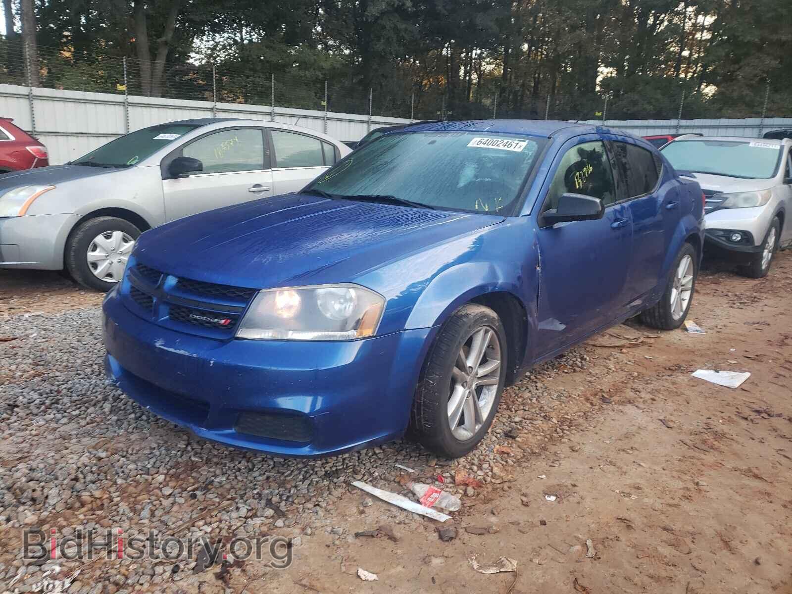 2014 DODGE AVENGER - VIN: 1C3CDZAG8EN181588 - Фото 2