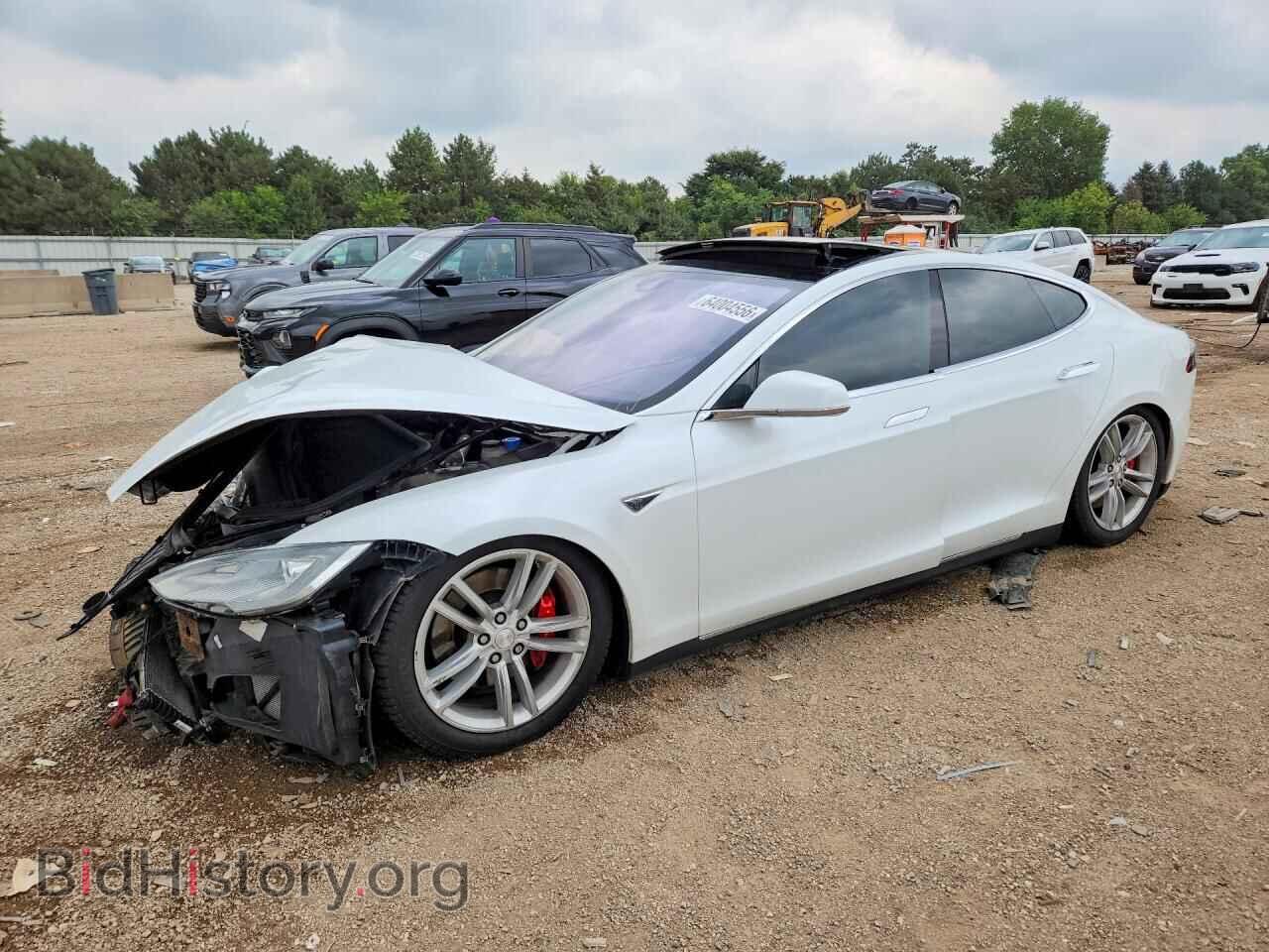 Фотография 5YJSA1H40FF087637 - TESLA MODEL S 2015