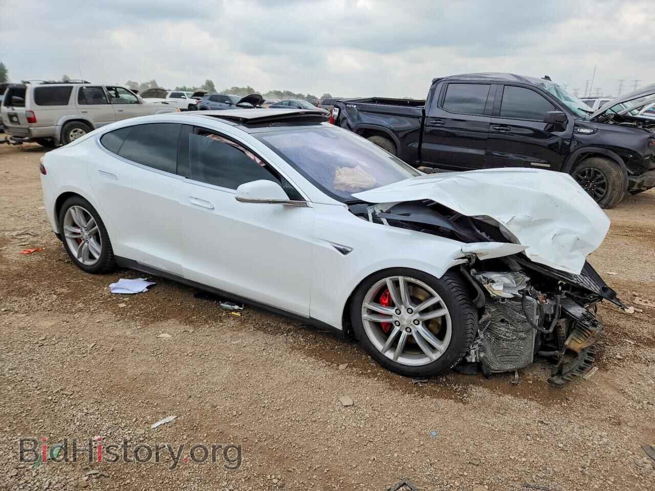 2015 TESLA MODEL S - VIN: 5YJSA1H40FF087637 - Photo 4