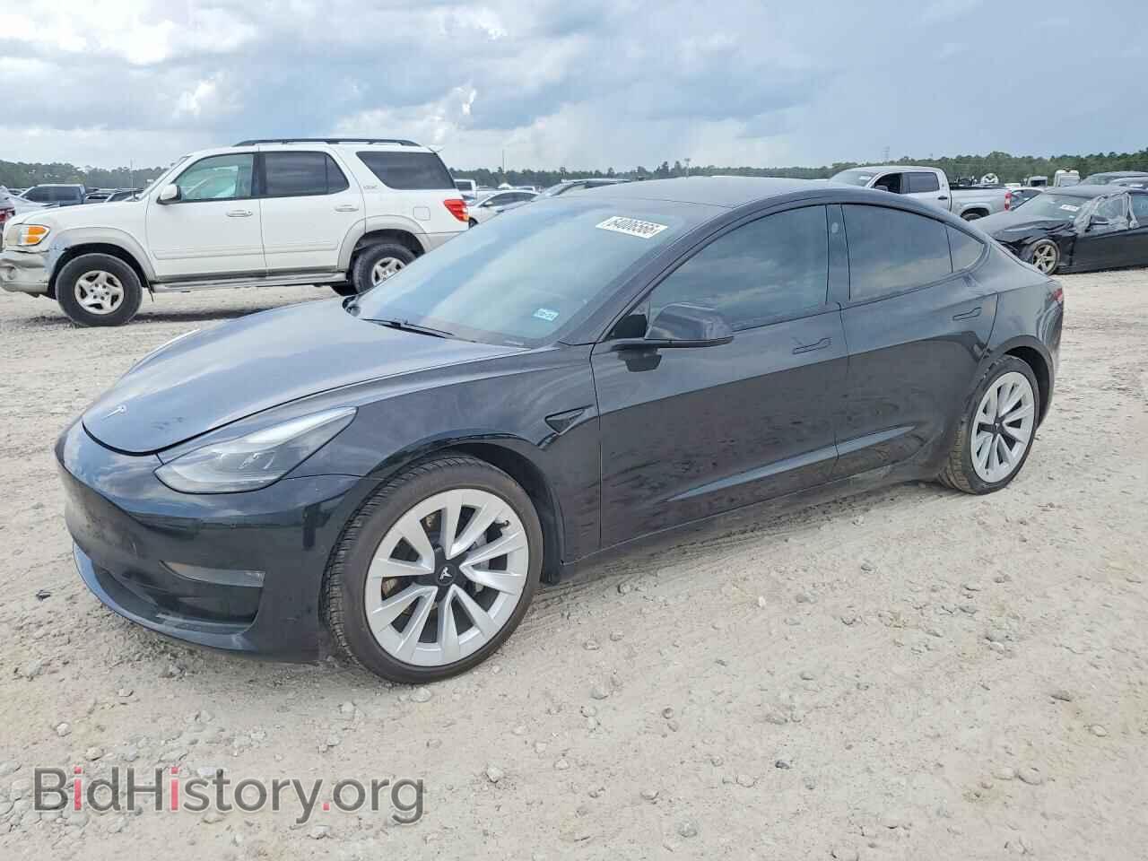 Photo 5YJ3E1EB2MF050470 - TESLA MODEL 3 2021