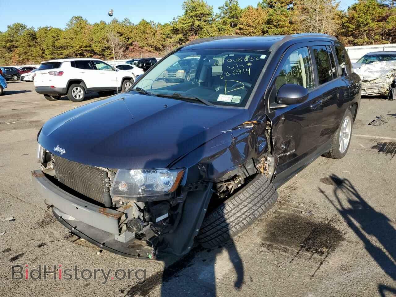 2014 JEEP COMPASS - VIN: 1C4NJCEA2ED666914 - Фото 2