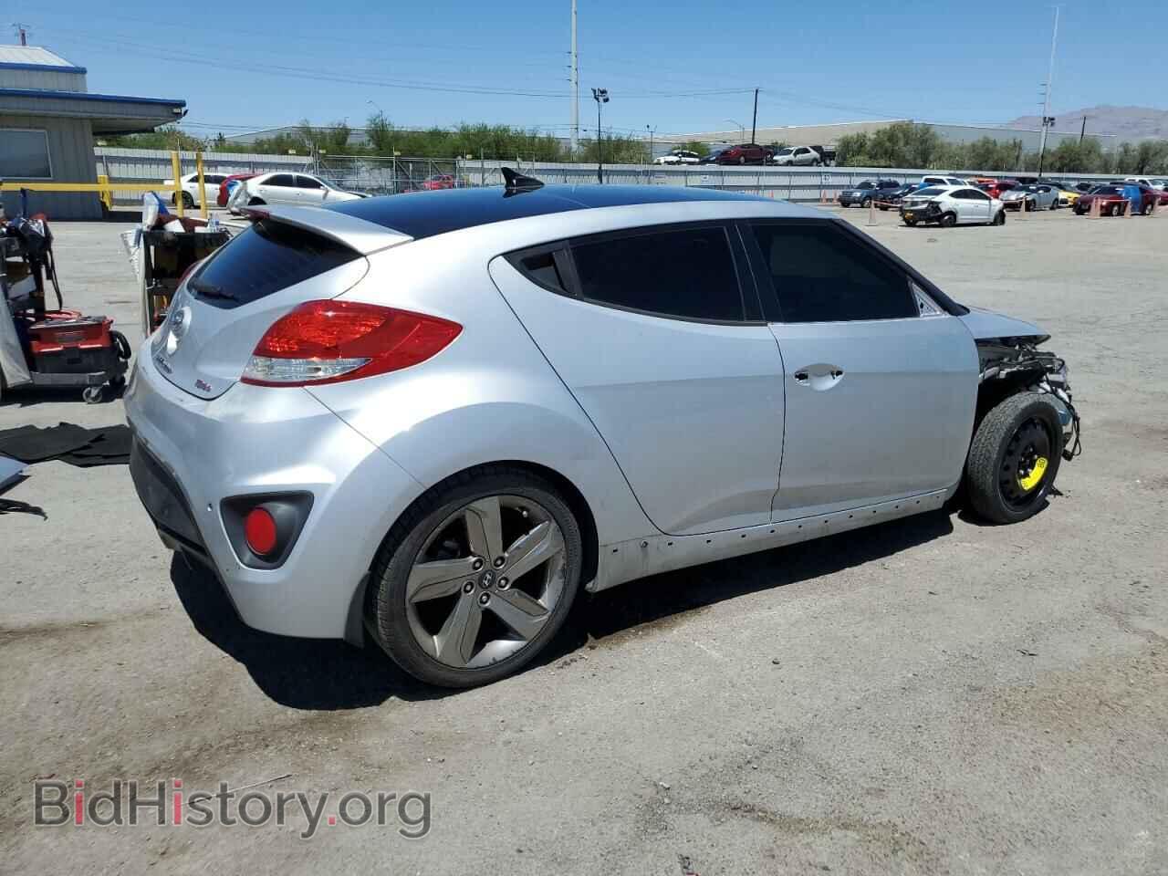 2014 HYUNDAI VELOSTER - VIN: KMHTC6AE7EU204341 - Фото 3
