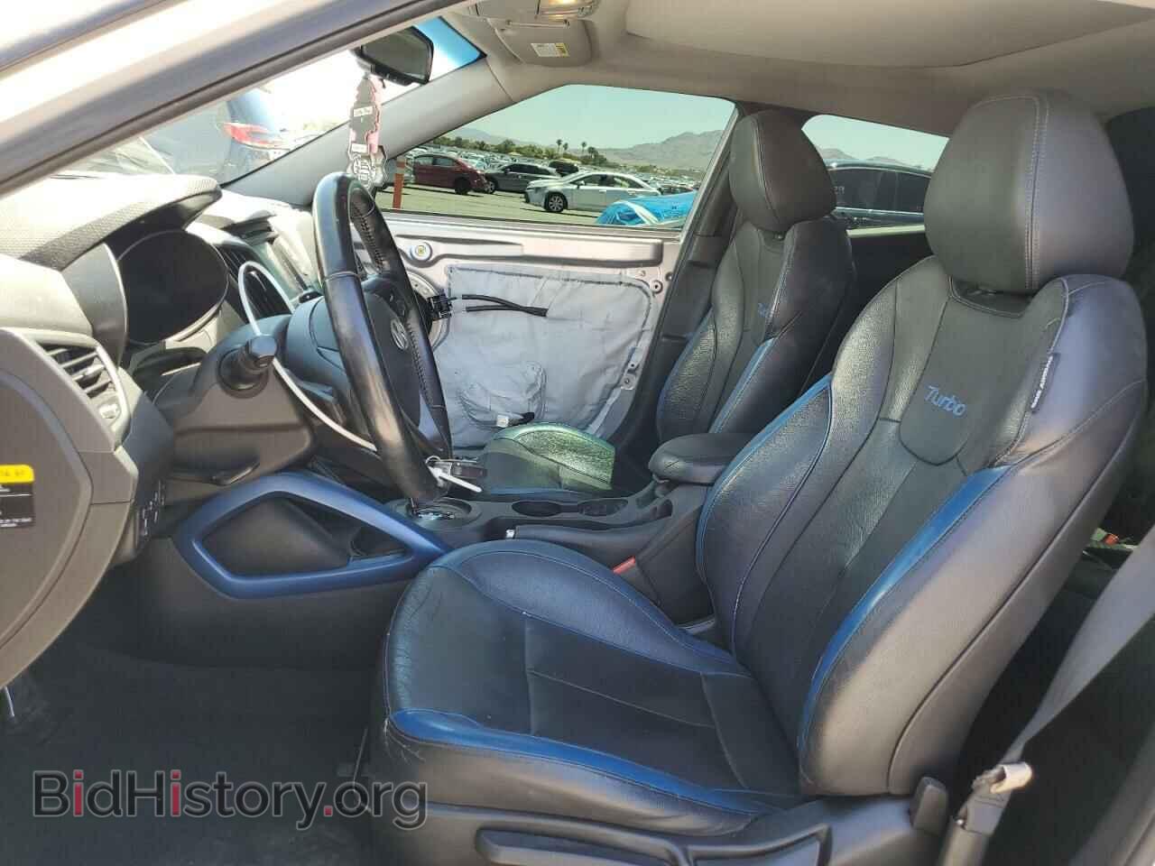 2014 HYUNDAI VELOSTER - VIN: KMHTC6AE7EU204341 - Фото 7