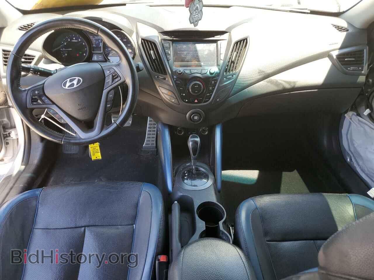 2014 HYUNDAI VELOSTER - VIN: KMHTC6AE7EU204341 - Фото 8