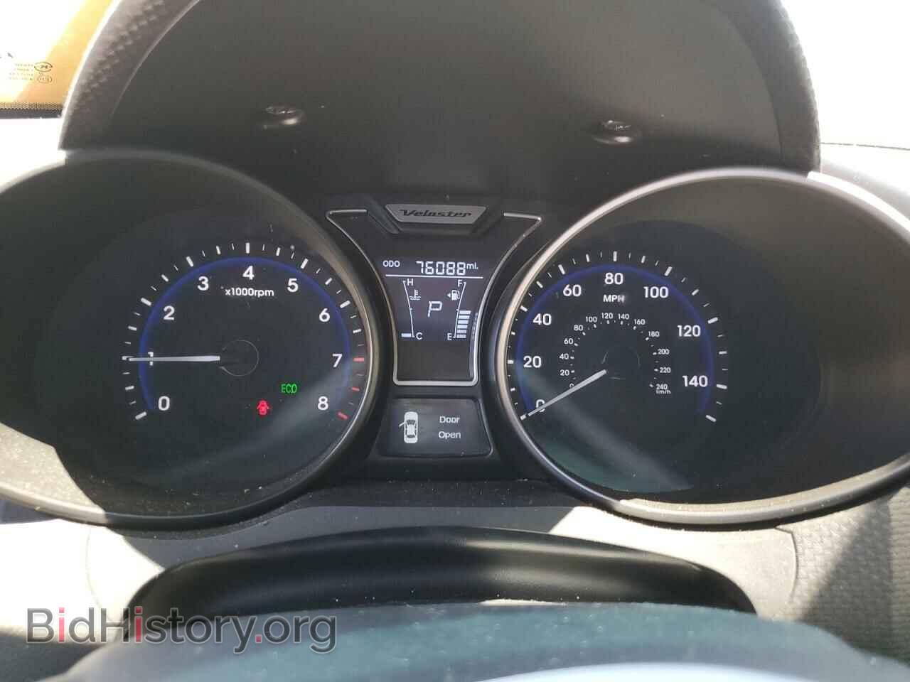 2014 HYUNDAI VELOSTER - VIN: KMHTC6AE7EU204341 - Фото 9