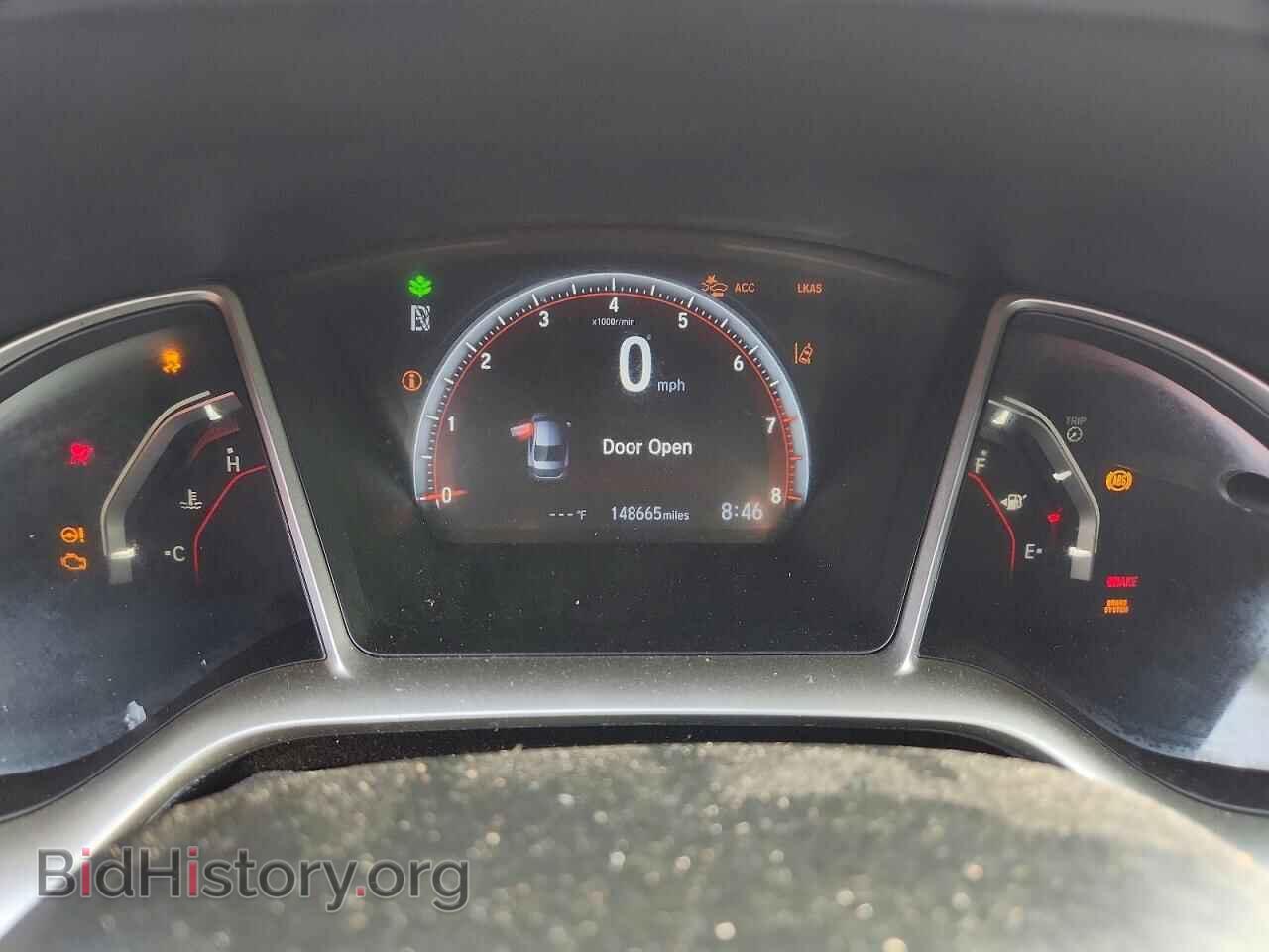 2019 HONDA CIVIC - VIN: 2HGFC2F86KH601049 - Фото 9